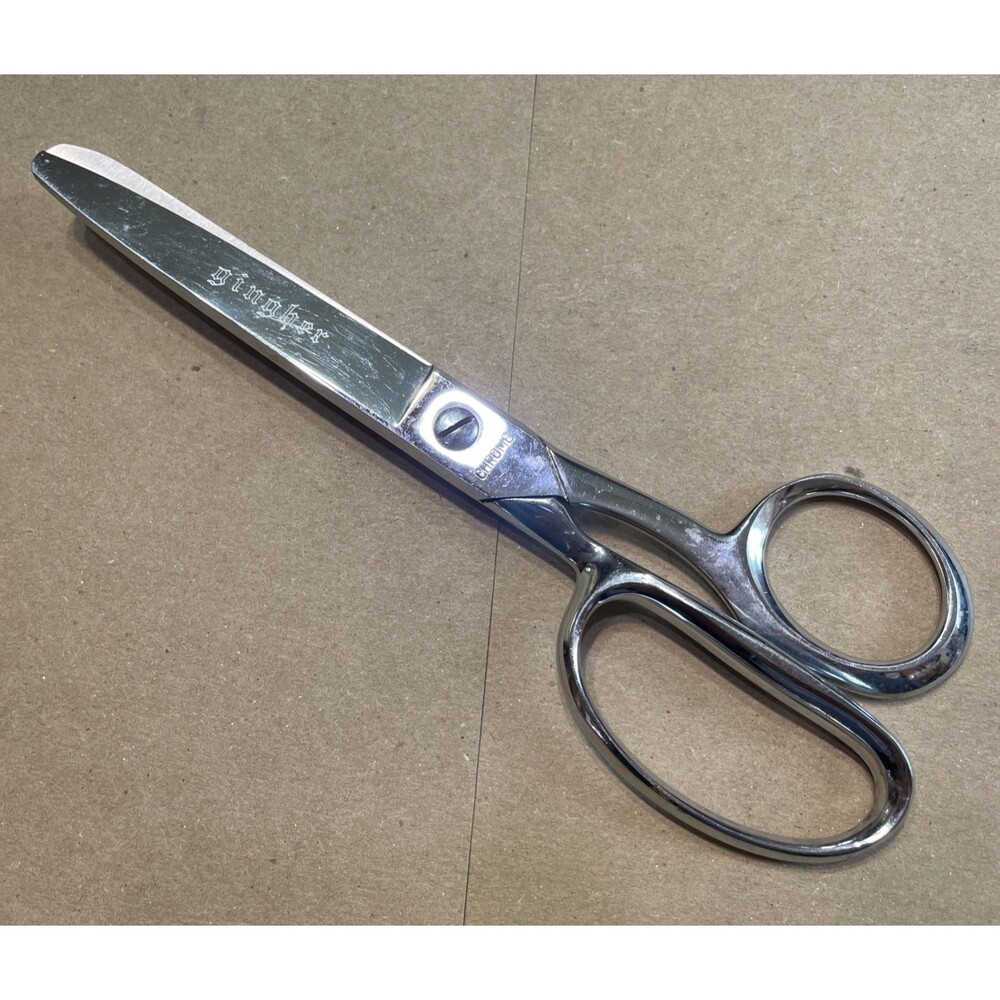 Gingher Scissors 8" Chrome Brazil
